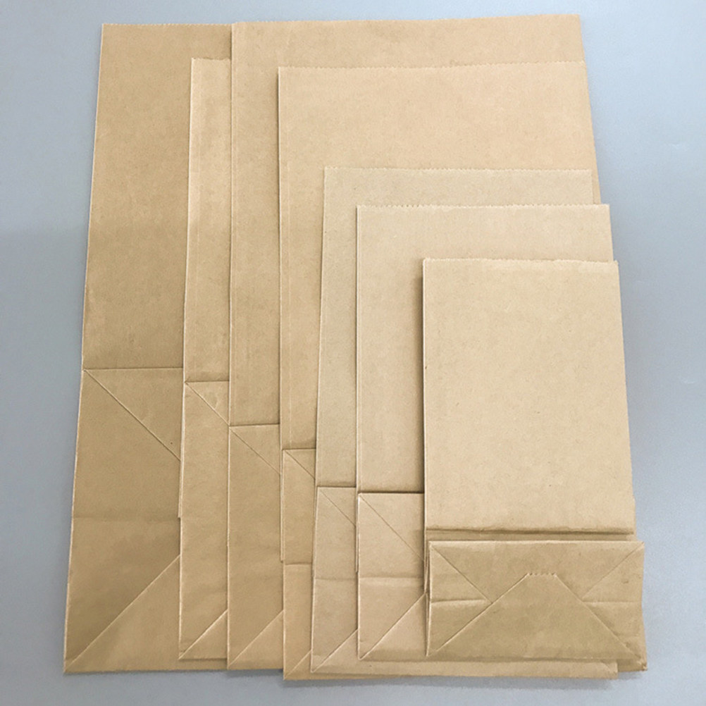 Snacks Food Usa - 100Pcs Kraft Paper Food Grade Open