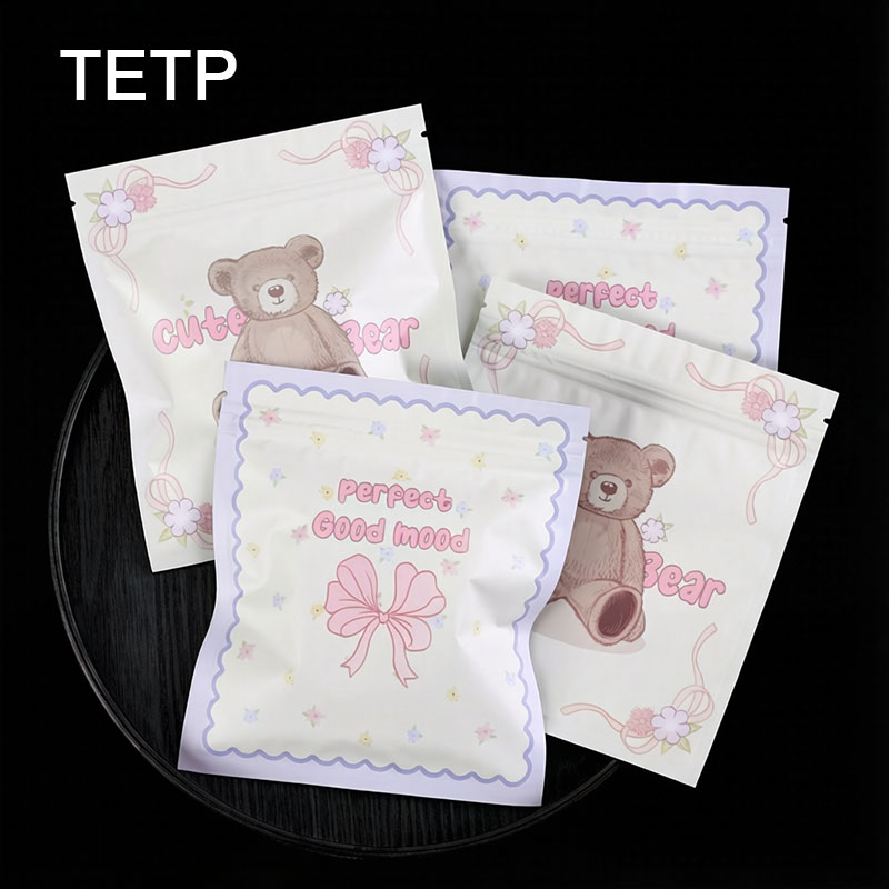 Food Snacks For Party - TETP 100Pcs Cartoon Aluminum Foil Packaging