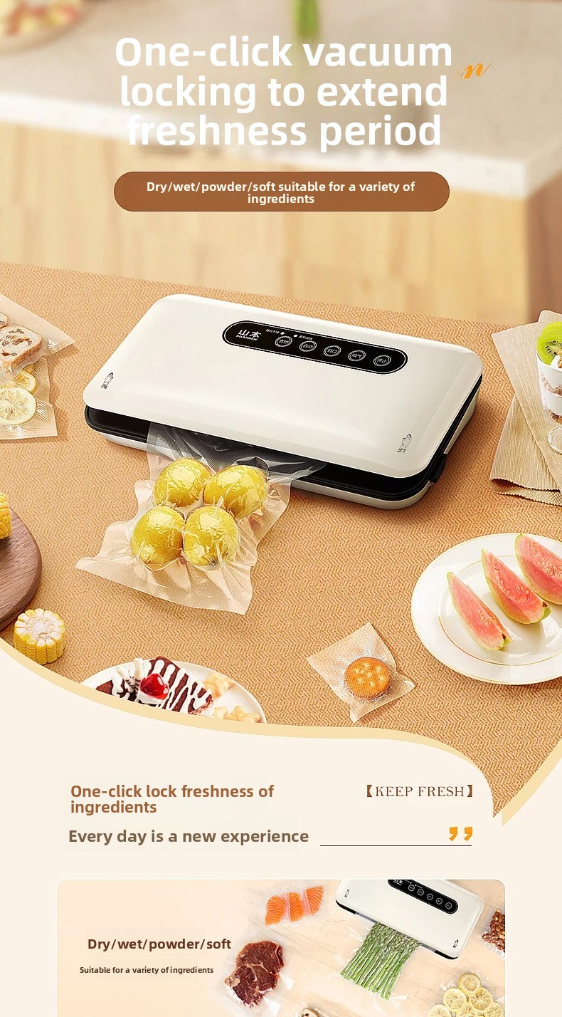 Mini Vacuum Sealer Machine Aut - огляд і ціна Snacks Food Usa