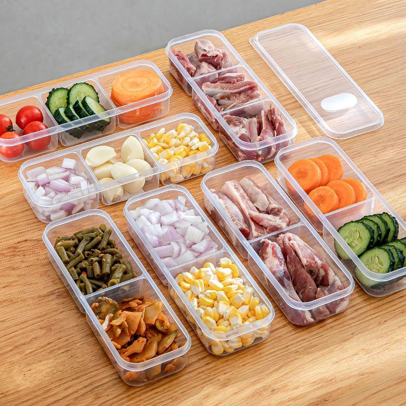 Stackable Refrigerator Freezer - огляд і ціна Food Snacks Box