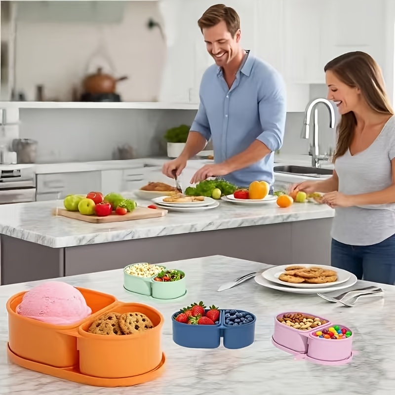 Silicone Snack Container/Cover - огляд і ціна Food And Snacks For Picnic