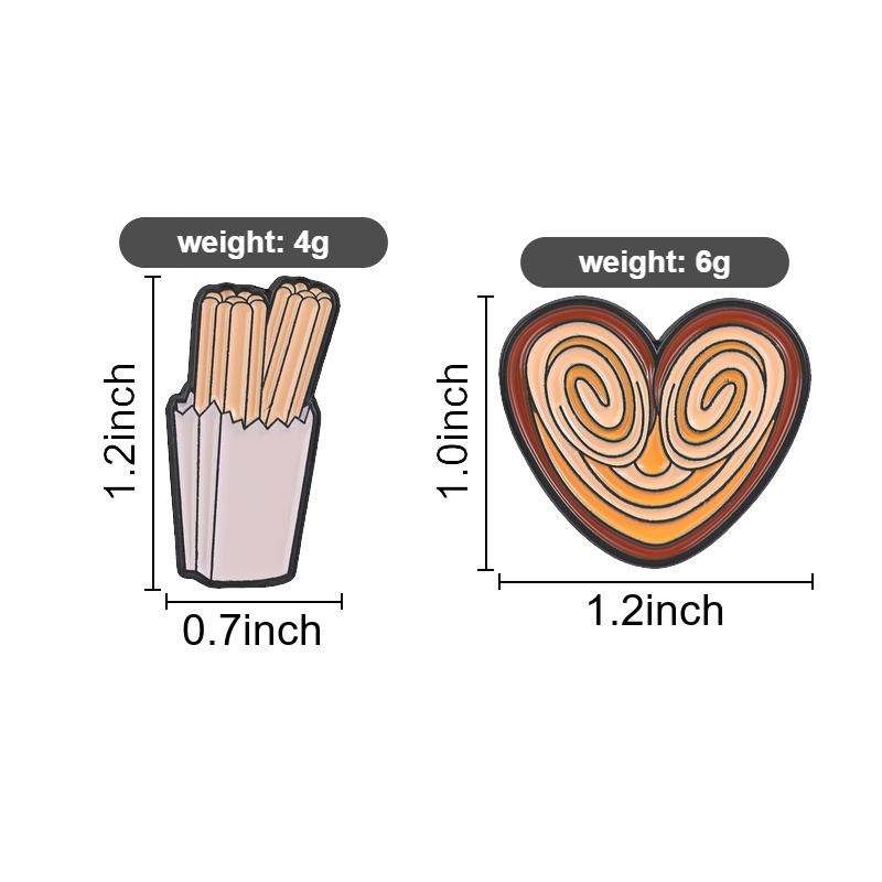Heart Shaped Spiral Churros Bi - огляд і ціна Food Snacks In Spanish