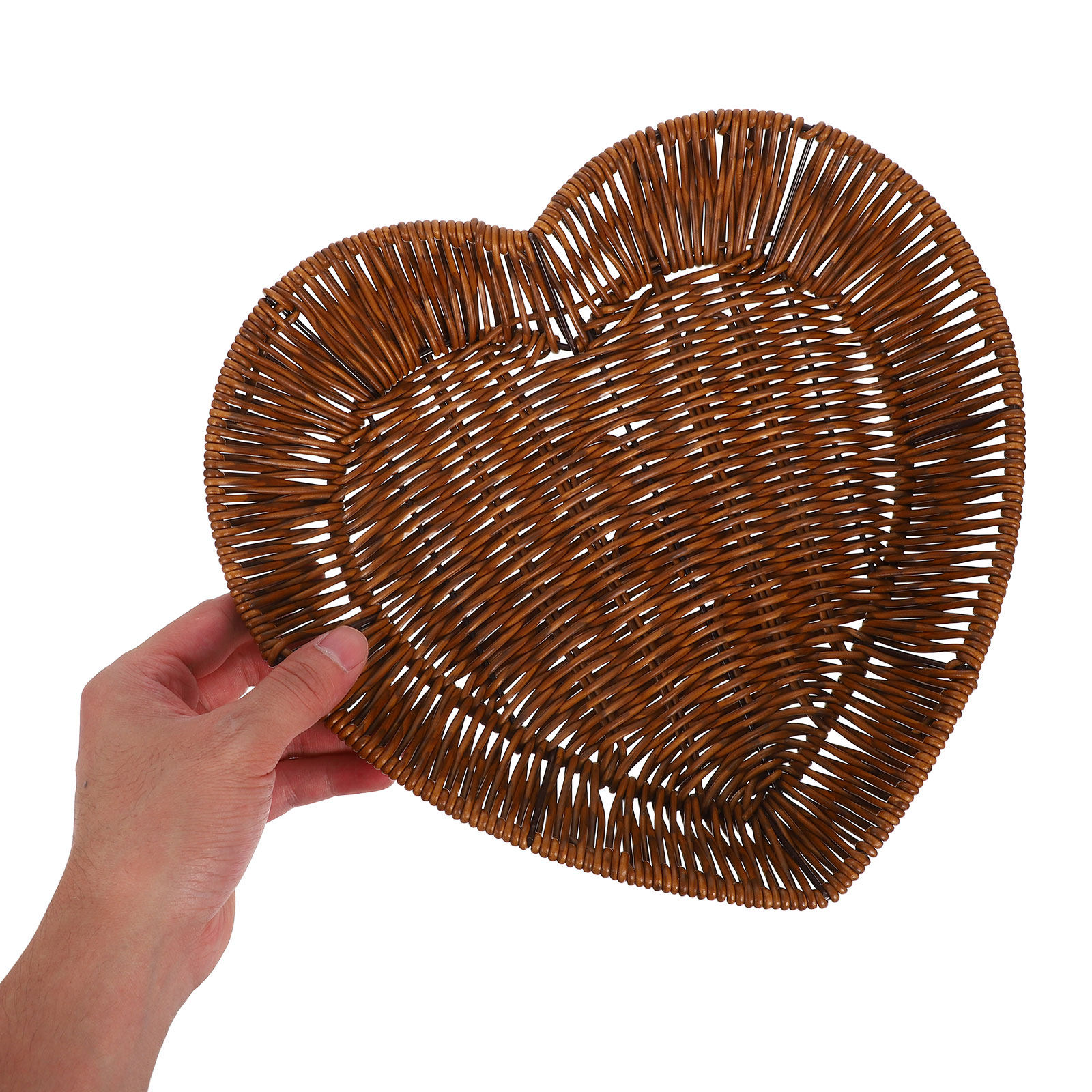 2pcs Heart Rattan Basket Woven - огляд і ціна Food And Snacks For Picnic
