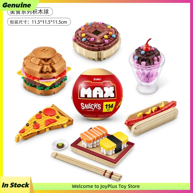 ZURU MAX Snacks Blind Box Buil - огляд і ціна Food Snacks Box