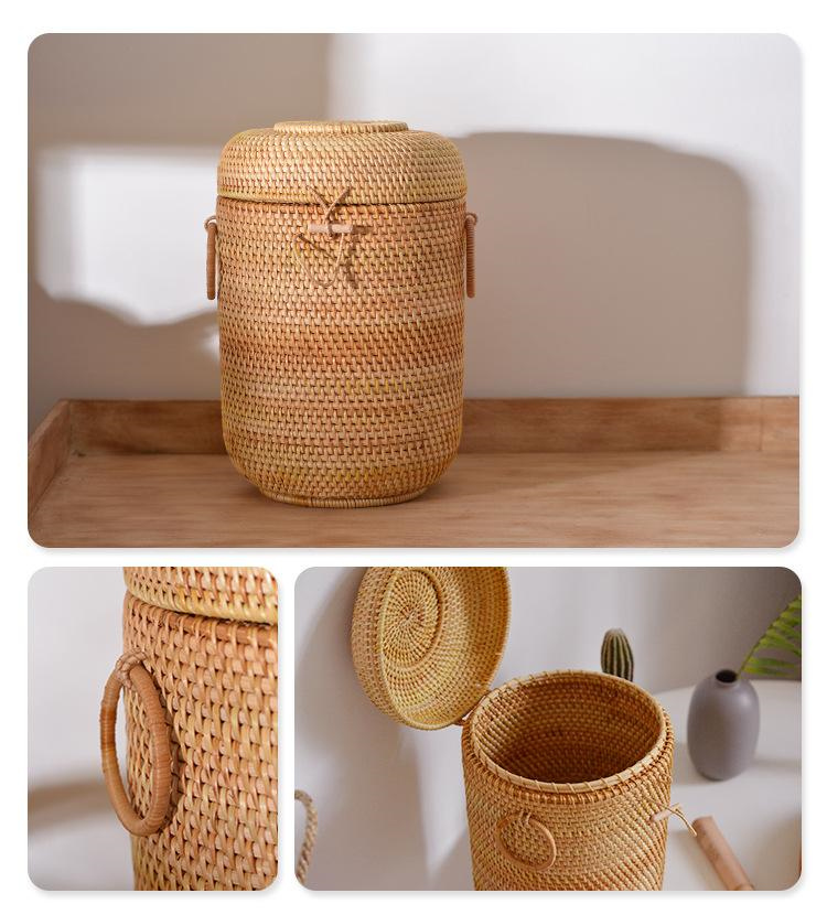 Handwoven Rattan Tea Storage B - огляд і ціна Food Snacks Box