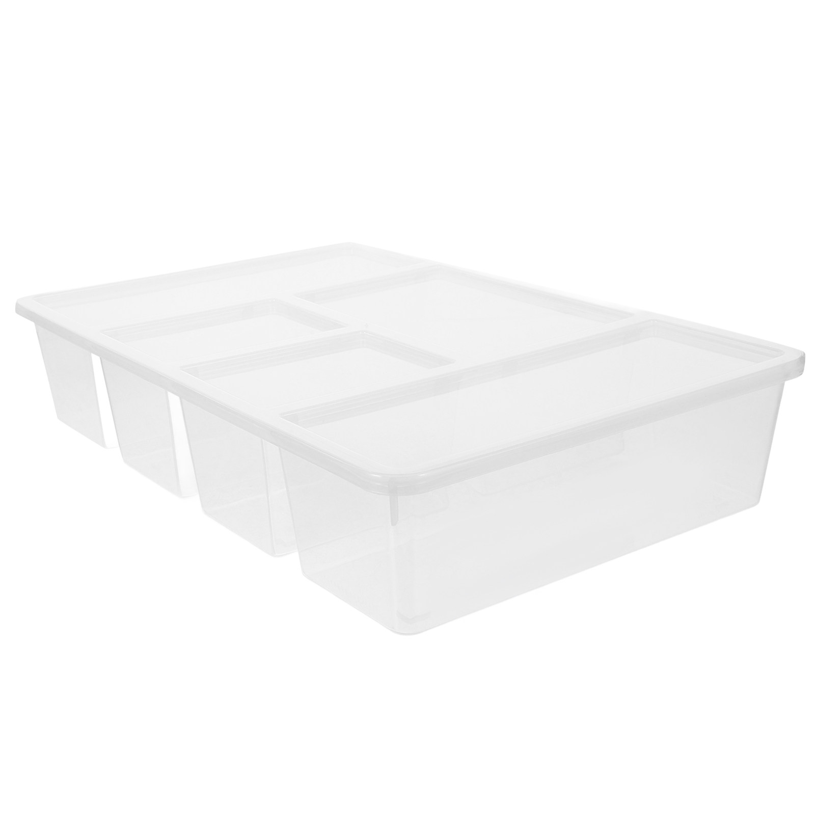 5 Compartment Veggie Tray Food - огляд і ціна Food Snacks Box
