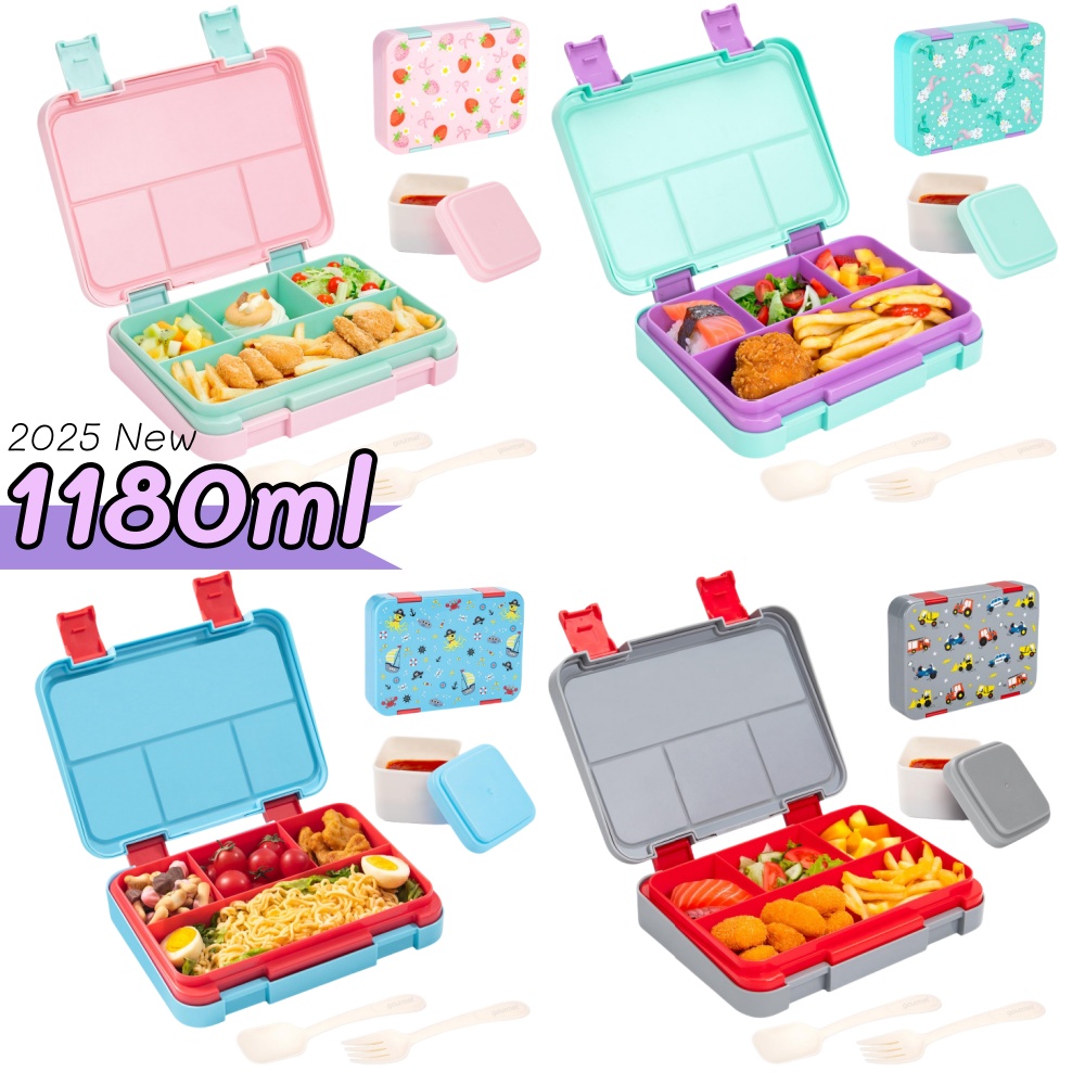 40oz Cartoon Pattern Bento Lun - огляд і ціна Food And Snacks For Picnic