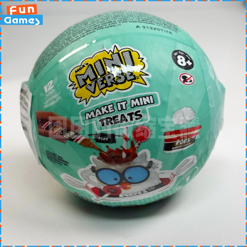 MGA Miniverse Mini Blind Ball  - огляд і ціна Food Snacks Box