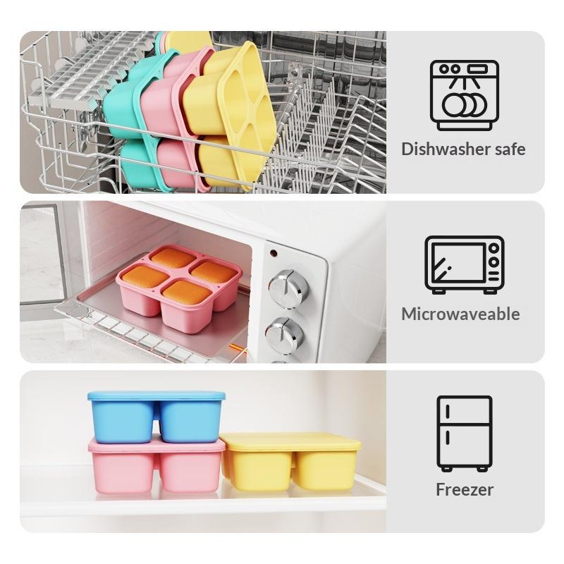 Food Grade Silicone Snack Box  - огляд і ціна Food And Snacks For Picnic