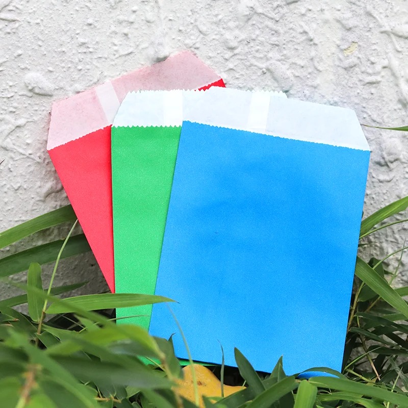 50/100pcs color Gift Kraft Pap - огляд і ціна Food Snacks For Party