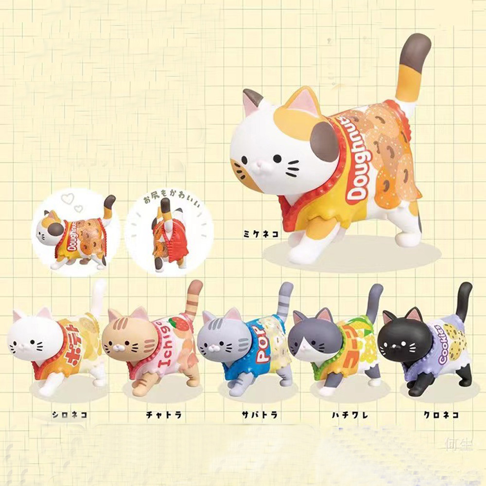 Cat Themed Blind Box Candy Pac - огляд і ціна Food Snacks Box